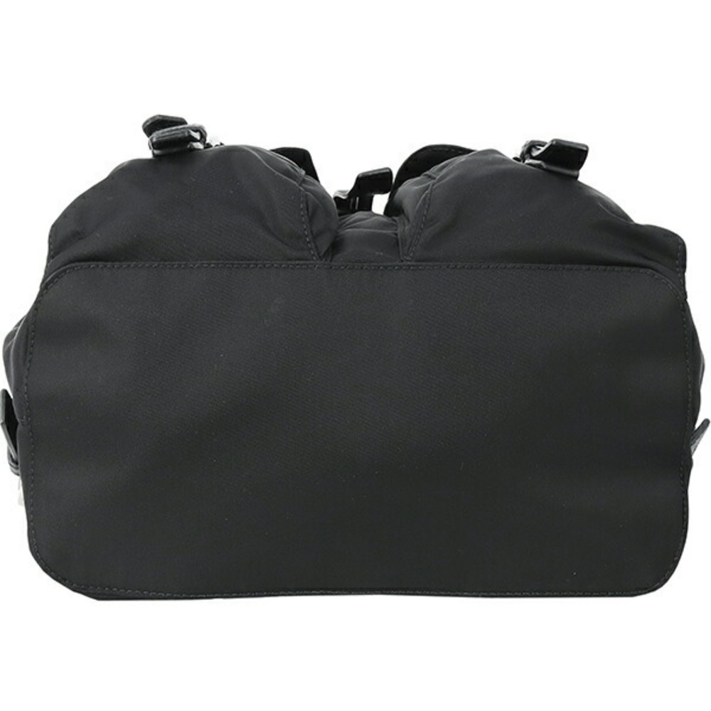 Prada Backpack Bag Shoulder Daypack Triangle Saff… - image 5